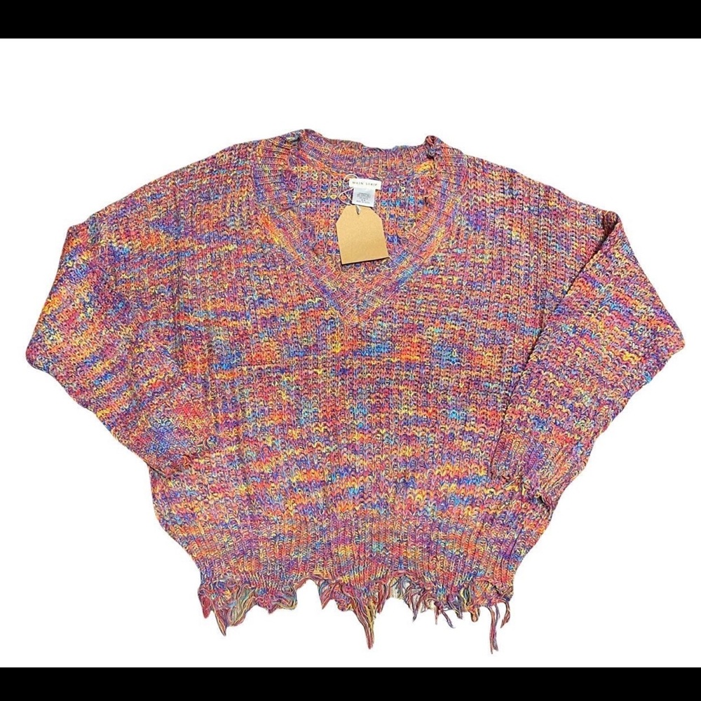 NWT Main Strip Sweater, Medium